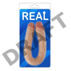 Двусторонний фаллоимитатор REAL