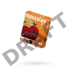 Презервативы Masculan Classic 3, 3 шт. С колечками и пупырышками (Dotty+Ribbed)