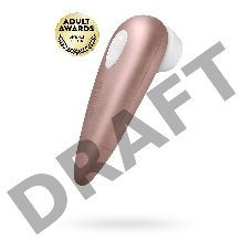 Вакуум-волновой бесконтактный стимулятор клитора Satisfyer 1 NG, ABS пластик, розовый, 14 см.
