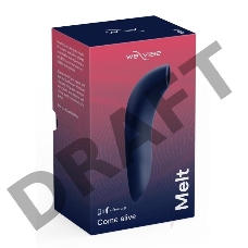 Синий вакуум-волновой стимулятор клитора We-Vibe Melt