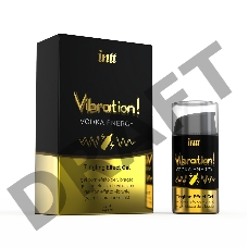 Жидкий интимный гель с эффектом вибрации Vodka, 15мл