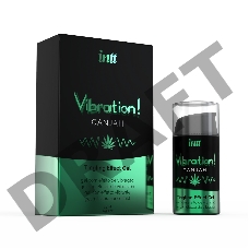Жидкий интимный гель с эффектом вибрации Ganjah, 15мл