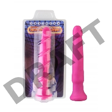 Анальный стимулятор без мошонки. Ярко-розовый