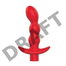 Красный вибратор Sweet Toys - 11 см.