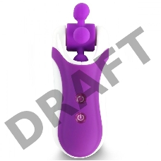 Фиолетовый оросимулятор Clitella со сменными насадками для вращения