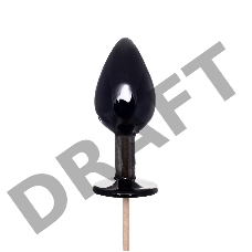 Леденец Sosuчki, «Анальная втулка малая Baileys», черный 29гр.