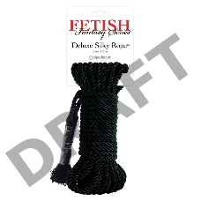 Deluxe Silky Rope веревка для фиксации черная