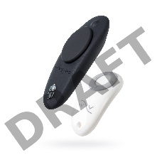 Черный вибромассажер для стимуляции клитора Moxie