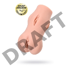 Мастурбатор реалистичный KOKOS DREAM 18 с двойным слоем, TPR, бежевый, 18,5 см