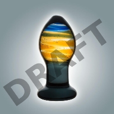 Анальная втулка из стекла 0090 BX DD 