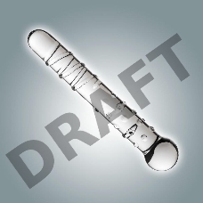 Нереалистичный фаллоимитатор из стекла 0082 BX DD