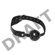 Черный кляп-шарик Joyride