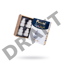 Набор нереалистичных мастурбаторов MensMax Pucchi Premium, TPE, белый, 6,5 см