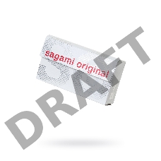 Презервативы Sagami Original 0.02  УЛЬТРАТОНКИЕ,гладкие №6