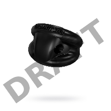 Виброкольцо на пенис Bathmate Strength, elastomex, черное, Ø5 см