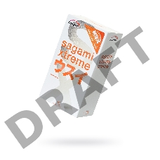 Презервативы латексные Sagami Xtreme 0.04mm №15
