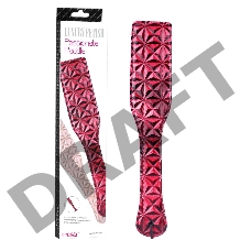 Красный пэддл с геометрическим рисунком - 32 см.