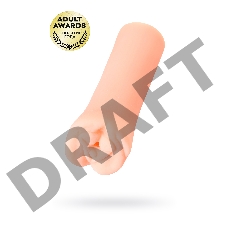 Мастурбатор реалистичный KOKOS Nara, TPR, бежевый, 16 см