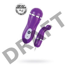 Виброяйцо TOYFA  A-toys Beany, ABS пластик, фиолетовый, 5,5 см