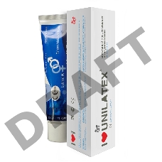 Лубрикант на водной основе Unilatex Gel - 80 мл.