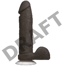 Фаллоимитатор реалистик на присоске с мошонкой Realistic Cock Vac-U-Lock