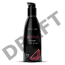 Лубрикант на водной основе с ароматом арбуза Wicked Aqua Watermelon - 60 мл.