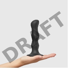 Фаллоимитатор Strap-On-Me Dildo Geisha Ball черный XL, 19 см