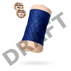 Мастурбатор двусторонний JOS LULU, TPR, телесный, 14,5 см