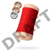 Мастурбатор двусторонний JOS NADIN, TPR, телесный, 14,5 см