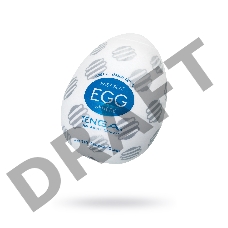 Нереалистичный мастурбатор TENGA №17 Sphere, TPE, белый, 6,1 см