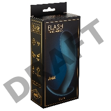 Грязно-синяя анальная пробка Gale - 13 см.