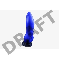 Фиолетовый фаллоимитатор Номус large - 26 см.