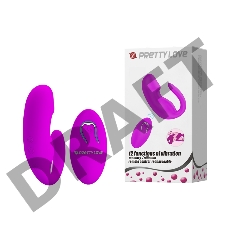 Baile PrettyLove Виброяйцо с пультом ДУ для пар с выделенной головкой