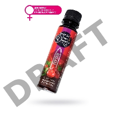 Биостимулирующий концентрат  для женщин Erotic hard  Пуля , со вкусом земляники и клюквы 100 мл