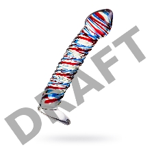 Нереалистичный фаллоимитатор Sexus Glass, стекло, прозрачный, 16,5 см