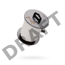 Веревка для шибари Pecado BDSM, на катушке, хлопок, белая, 5 м.