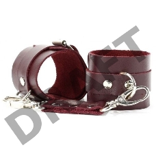 Бордовые наручники Maroon Handcuffs 