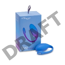 Голубое виброяйцо со смарт-управлением We-Vibe Jive