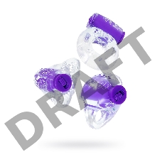 Набор виброколец Eromantica Set №1, силикон, прозрачный, 3 шт