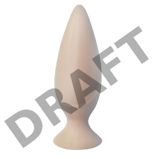 Анальная пробка Mojo маленькая телесного цвета, старый артикул: F023Y4F023Y4