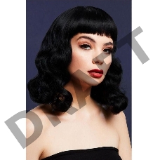 Парик Бетти (черный) (Fever)