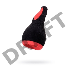 Перезаряжаемый мастурбатор Erotist Eruption, силикон, черный, 18,5 см.