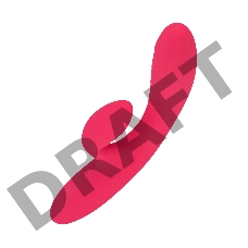 Силиконовый вибратор с функцией нагрева 3464-01