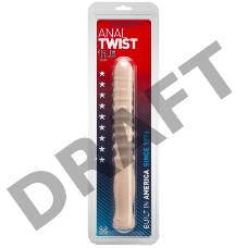 Анальный фаллоимитатор с ребристой фактурой Anal Twist