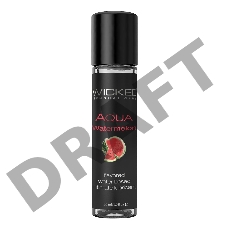 Лубрикант WICKED AQUA Watermelon, со вкусом освежающего арбуза, 30 мл