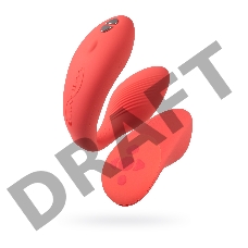 Коралловый вибратор для пар We-Vibe Chorus