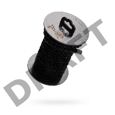 Веревка для шибари Pecado BDSM, на катушке, хлопок, черная, 10 м.