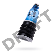 Гидропомпа Bathmate HYDROMAX3, ABS пластик, синяя, 22 см