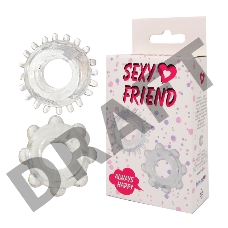 Набор из 2 эрекционных прозрачных колец