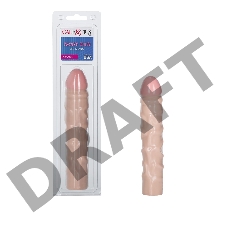 Реалистичный фаллоимитатор нежного цвета Jr. Dong 20 см